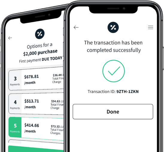 Download the Cherry Financing App and use it at Precision Cosmetics